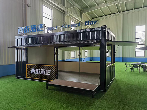 网红美食街箱房